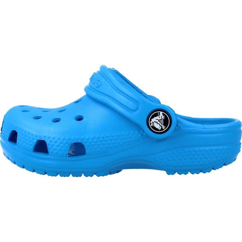 Claquettes Crocs Modèle Classic Clog T Couleur Bleu