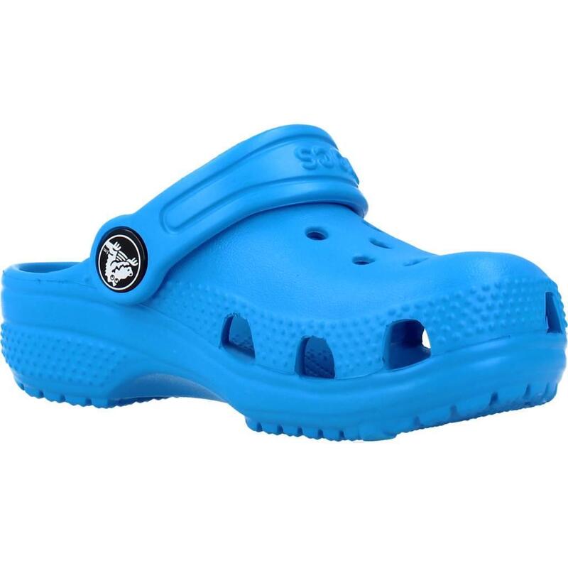 Claquettes Crocs Modèle Classic Clog T Couleur Bleu