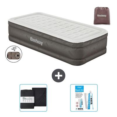 Luchtbed bestway - 1p - 191x97x46 cm + accessoires cb18