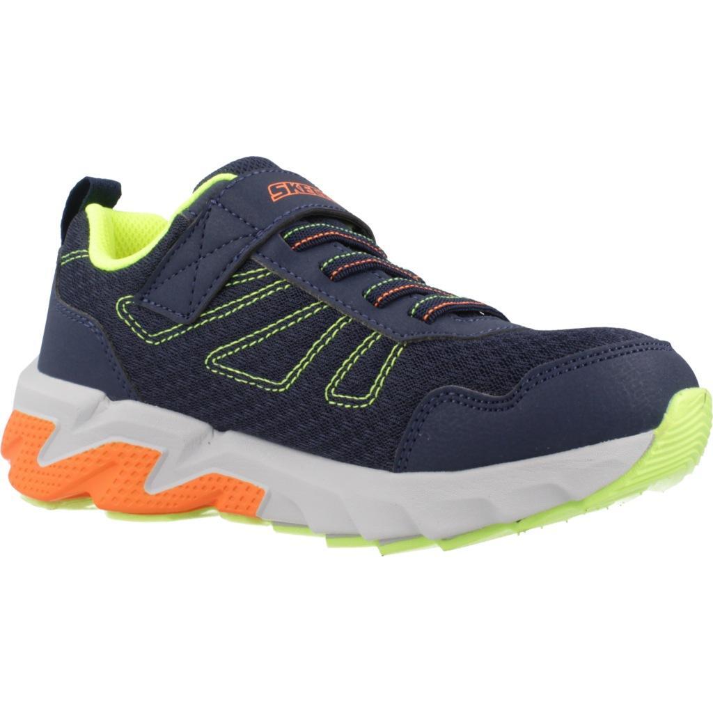 Baskets Skechers Modèle Elite Sport Trad - Spec-stride Couleur Bleu 5/5