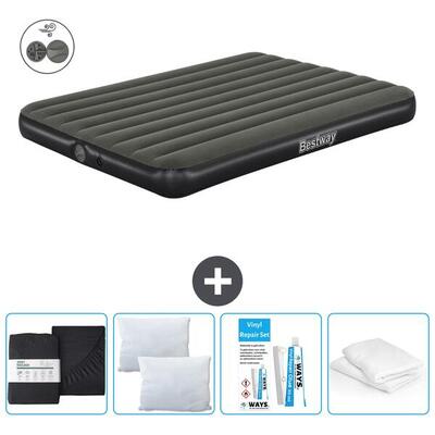 Luchtbed bestway - 2p - 203x152x25 cm + accessoires cb17