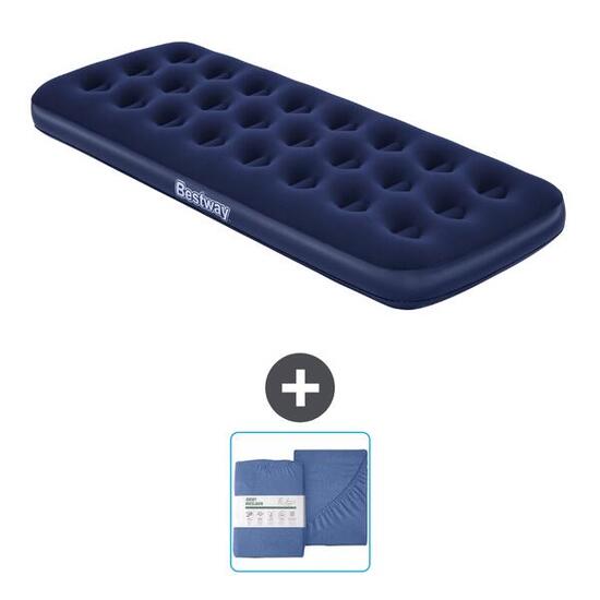 Matelas gonflable Bestway - 1P - 185x76x22 cm + Accessoires CB26