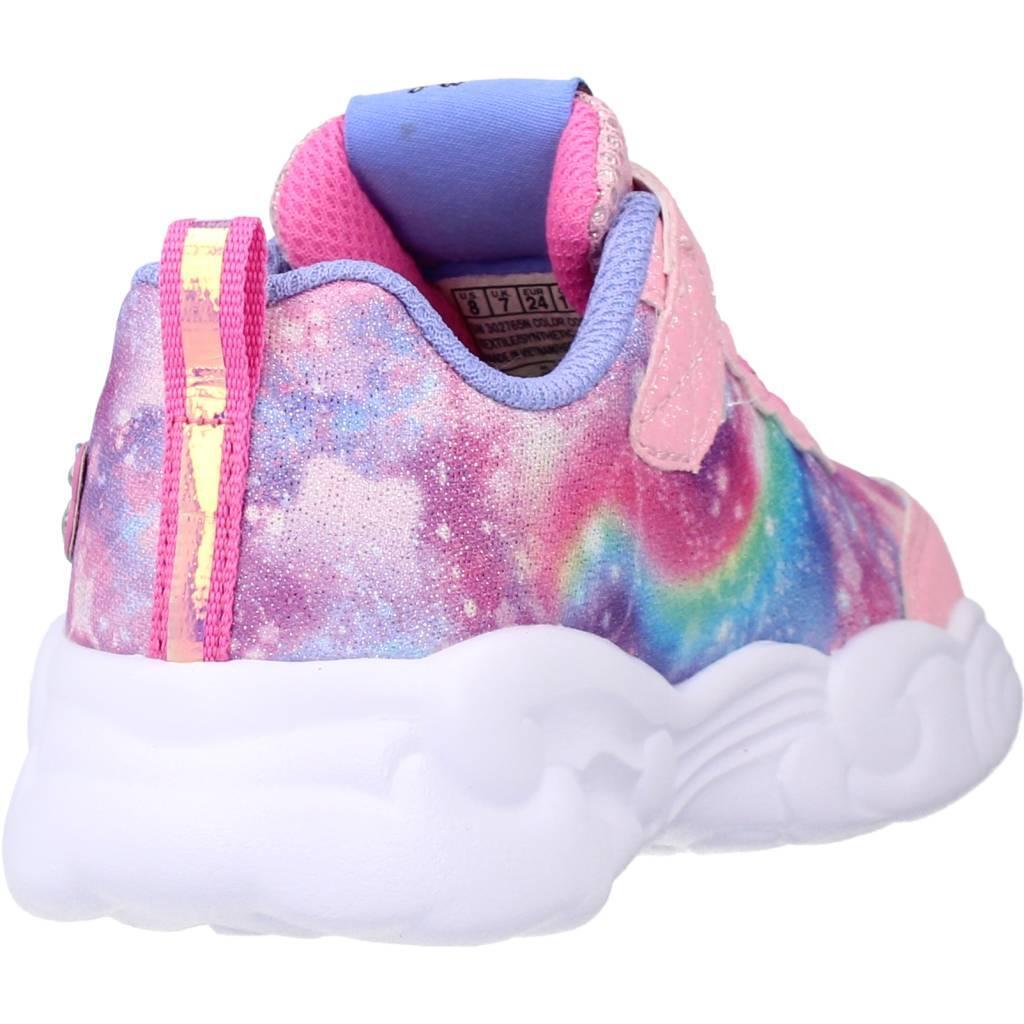 Scarpe Da Ginnastica Skechers Modello Unicorn Storm Colore Rosa 3/5