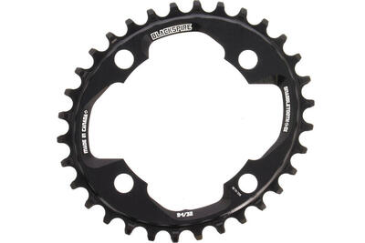 Blackspire snaggletooth ovaal kettingblad 32t voor sram 94mm