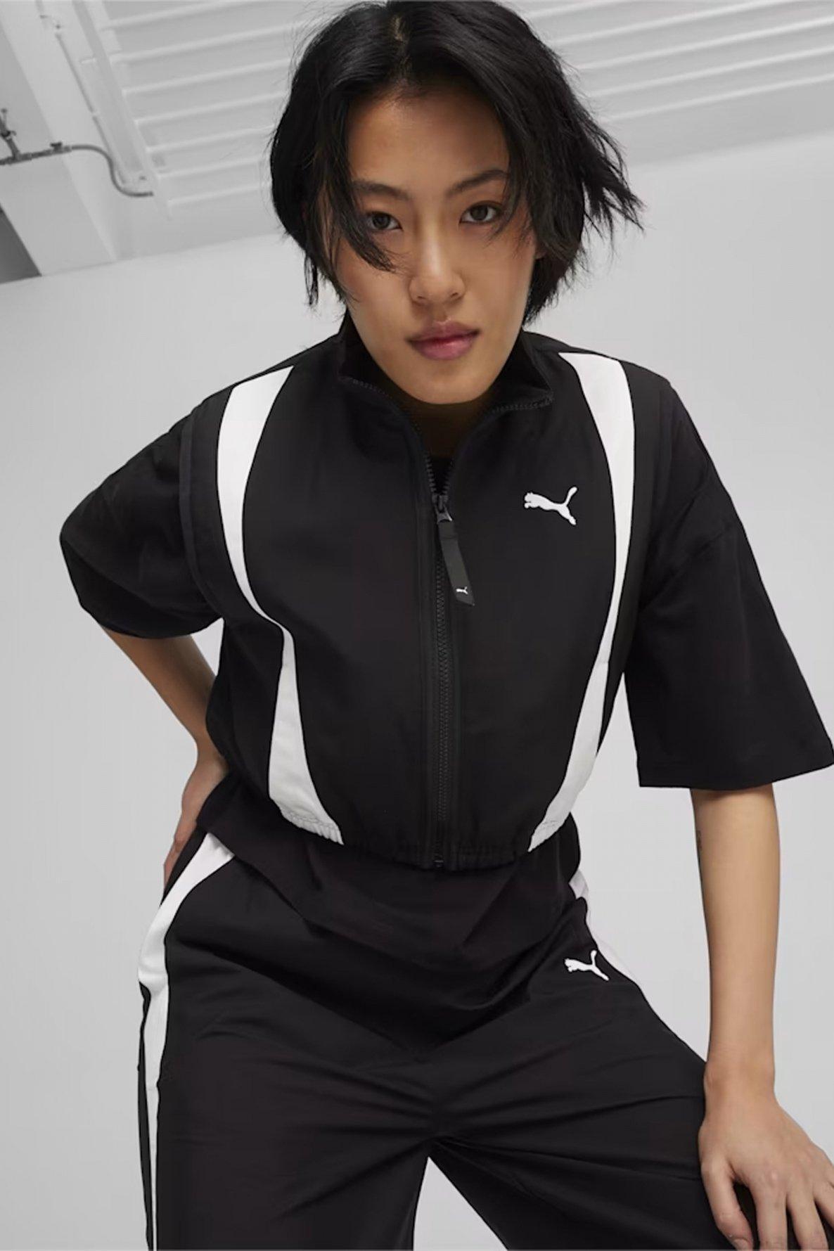 Veste Puma Modèle Dare To Woven Vest Couleur Noir 5/5
