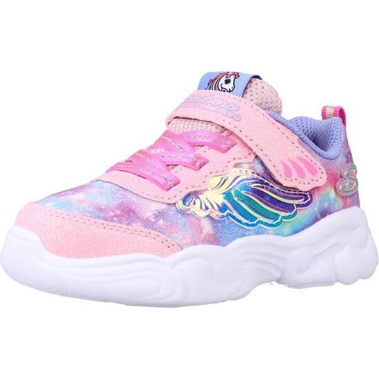 Baskets Skechers Modèle Unicorn Storm Couleur Rose