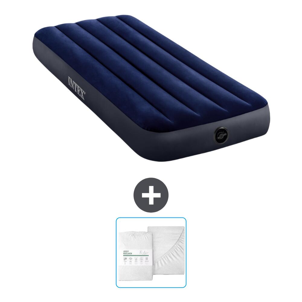 INTEX Luchtbed Intex Classic - 1P - 191x76x25 cm + Accessoire CB24