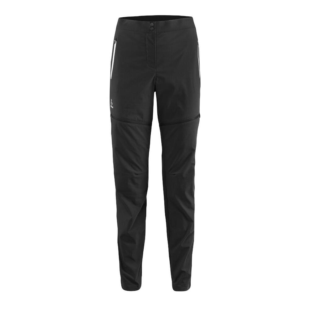 Trekking Pants Tapered CSL Women's Zip-Off Hiking Pants - Black