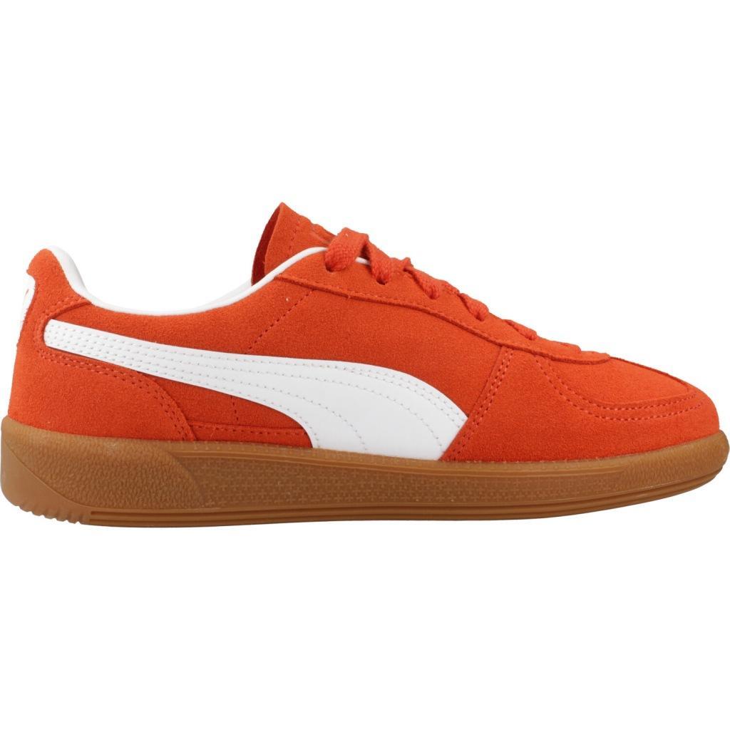 Baskets Puma Modèle Palermo Jr Couleur Orange 4/5