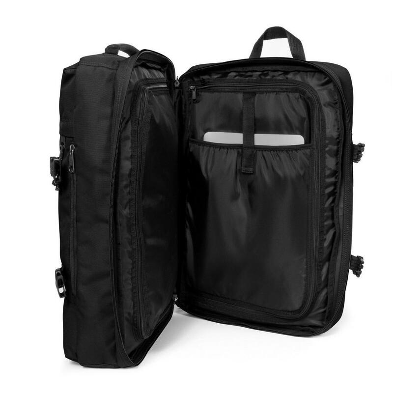 Rucsac Eastpak Travelpack 42L negru, 51x33x23 cm, vegan