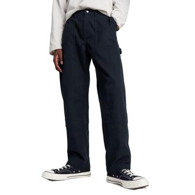 Broek converse model double knee harbor pants kleur zwart