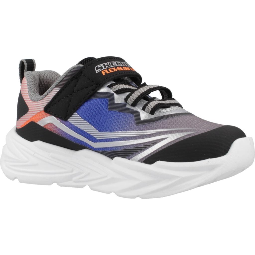 Baskets Skechers S Lights-flex-glow, Noir, Enfants 5/5