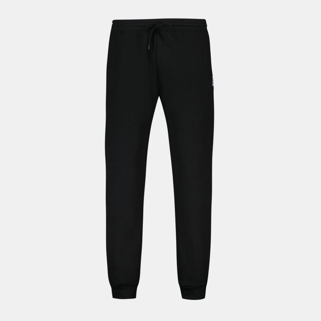 Pantalons Le Coq Sportif Modèle Loose Couleur Noir 2/7