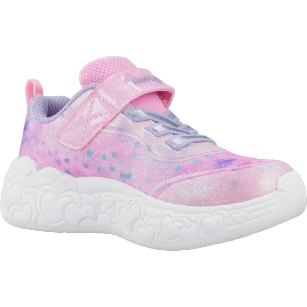 Baskets Skechers Eternal Heart Lights, Rose, Enfants 5/5