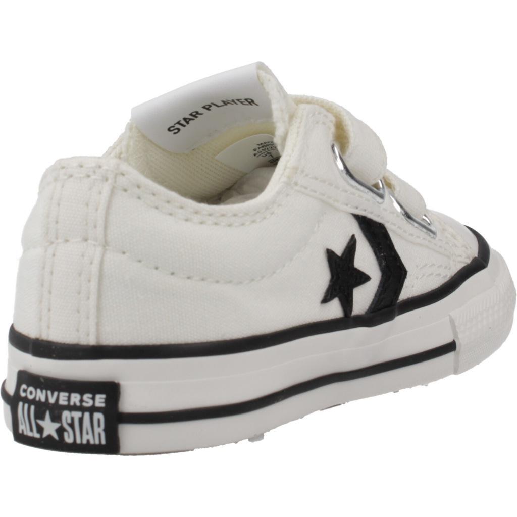 Baskets Converse Modèle Star Player 76 2v Ox Couleur Blanc 3/5