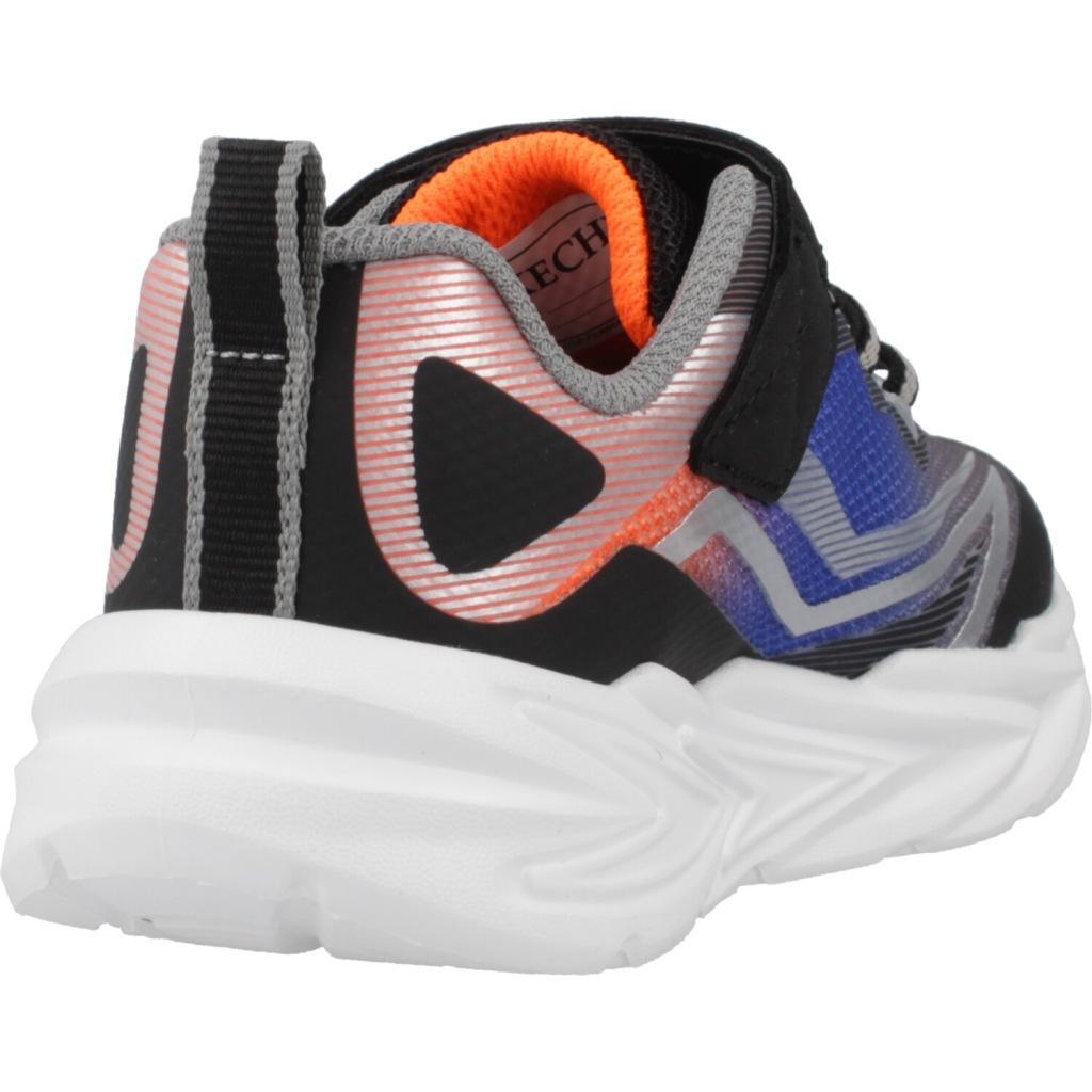 Baskets Skechers S Lights-flex-glow, Noir, Enfants 3/5