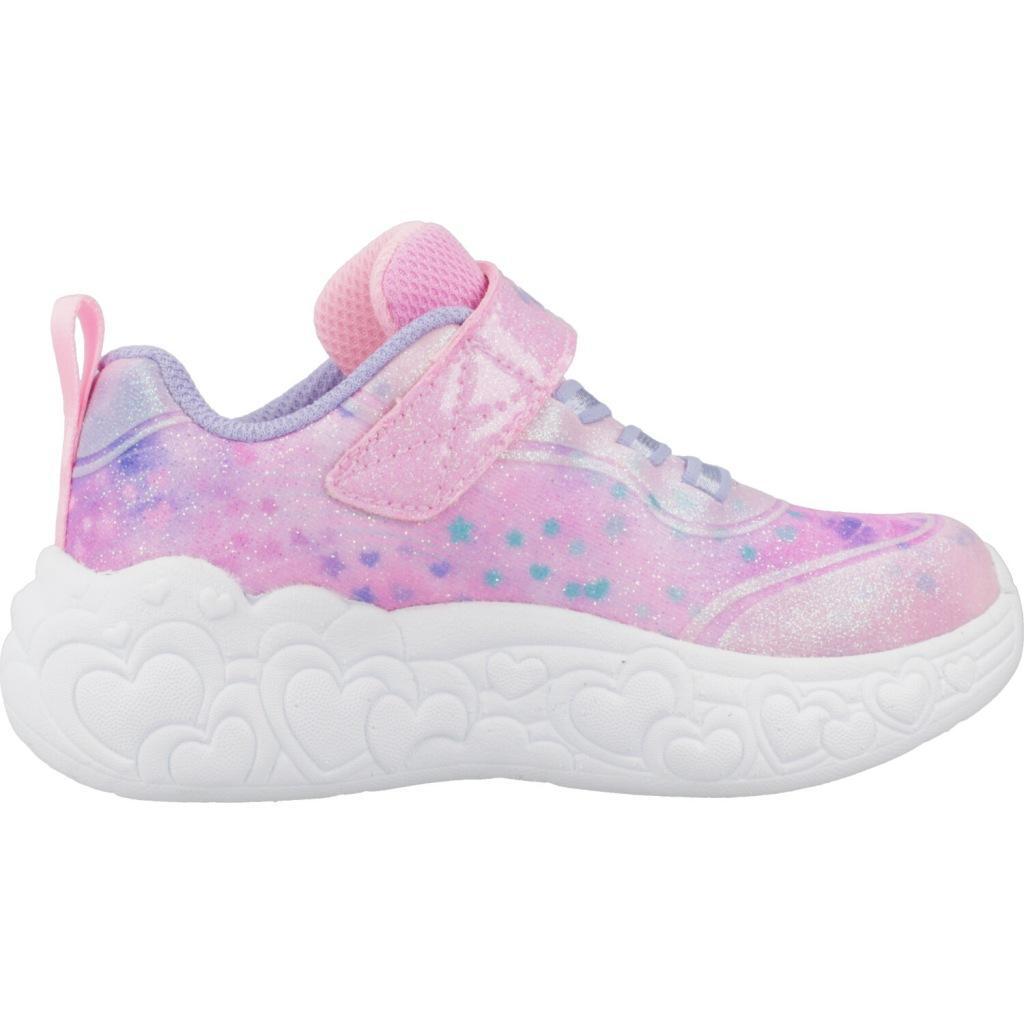 Baskets Skechers Eternal Heart Lights, Rose, Enfants 4/5
