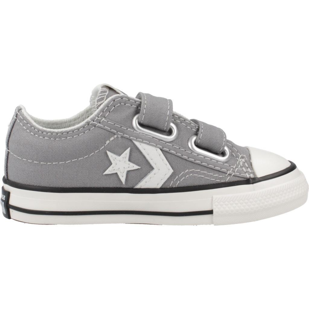 Baskets Converse Modèle Star Player 76 Couleur Gris 4/5