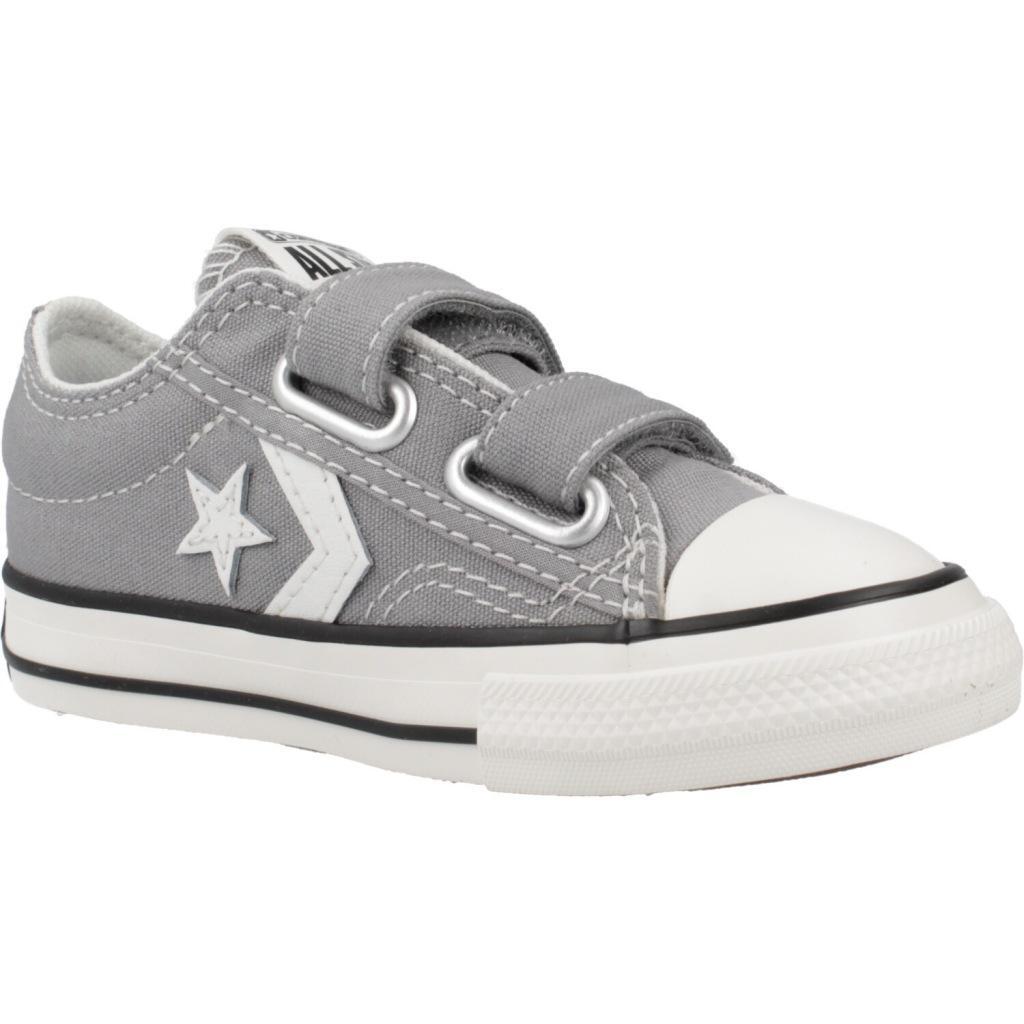 Baskets Converse Modèle Star Player 76 Couleur Gris 5/5