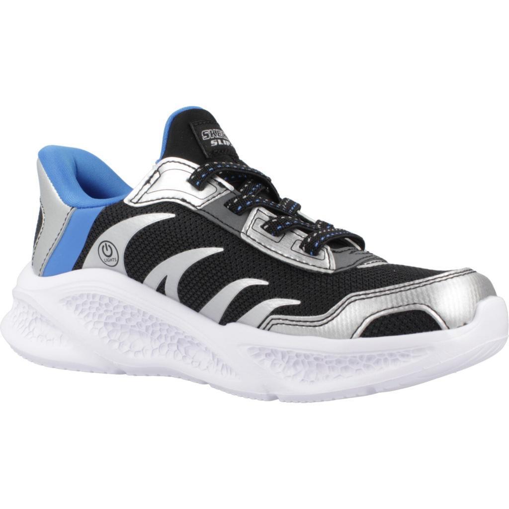 Ténis Skechers Modelo Meteor-lights Cor Preto 5/5