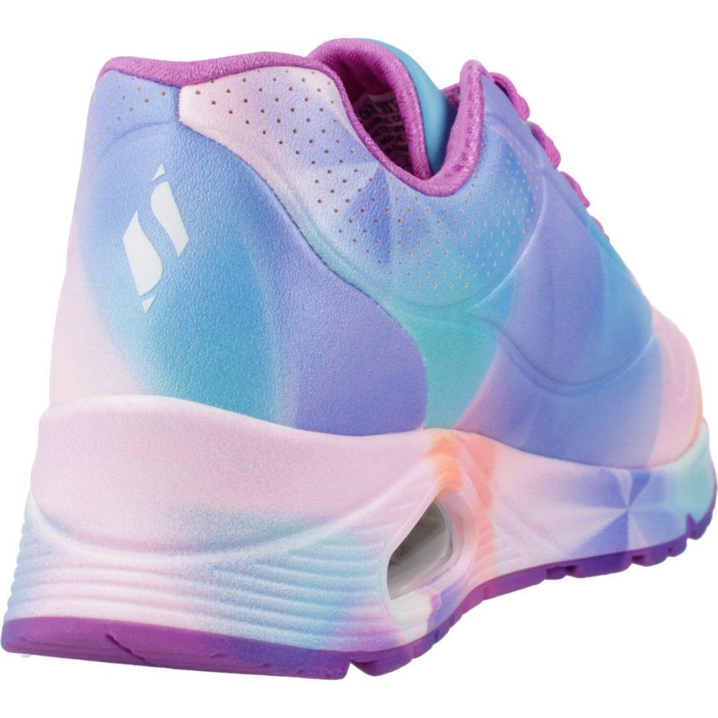 Baskets fille Skechers Uno Gen1 Prism Burst 3/5