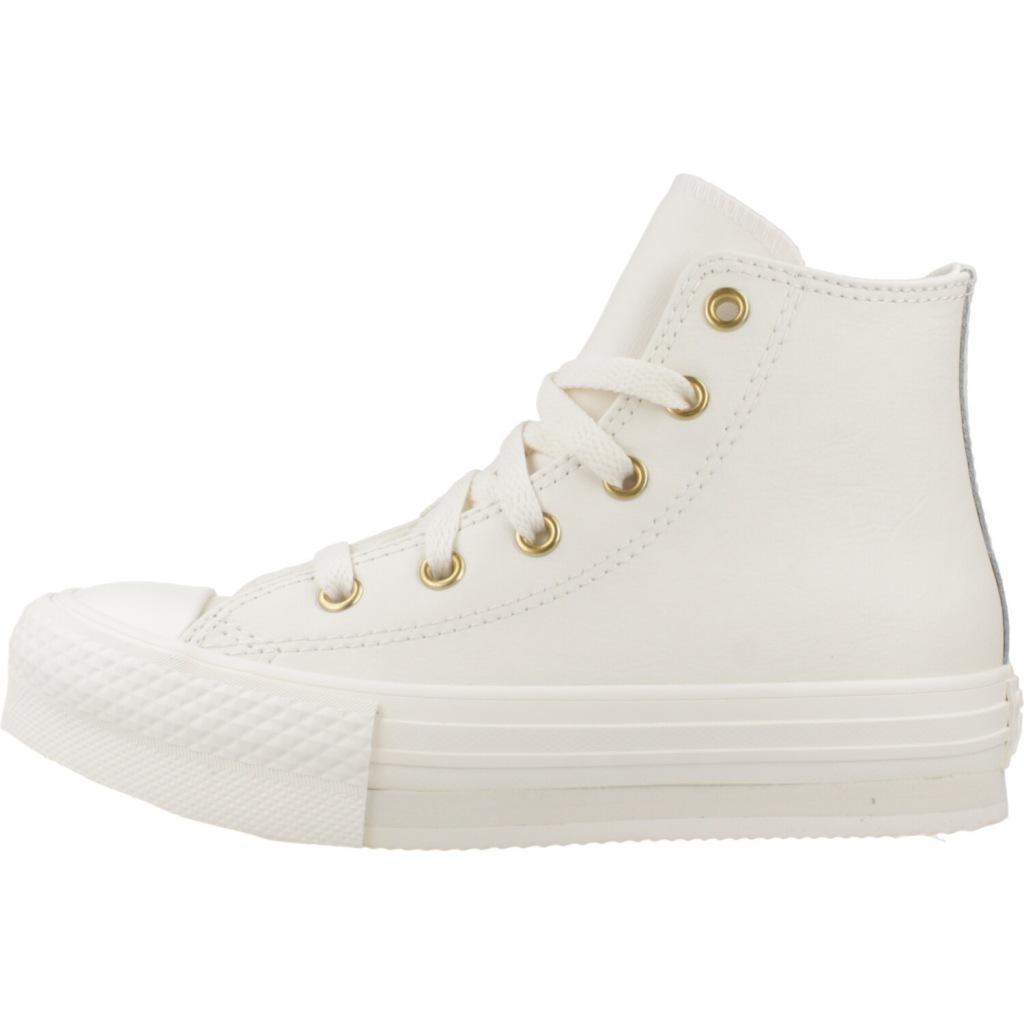 Baskets Converse Modèle Chuck Taylor All Star Eva Lift Couleur Blanc 2/5