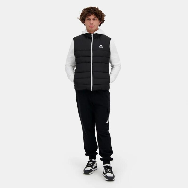 Le Coq Sportif Model Contemporain Doudoune Sl N Barva černý