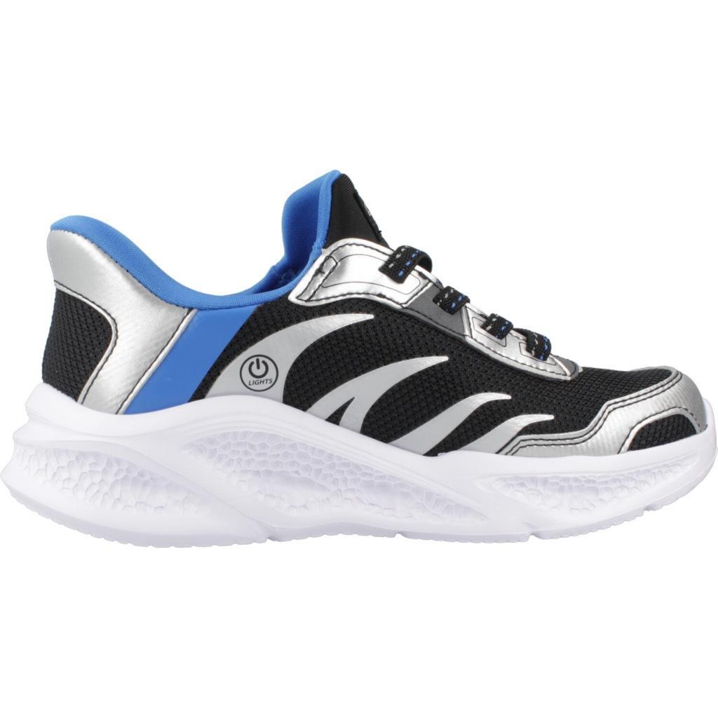 Ténis Skechers Modelo Meteor-lights Cor Preto 4/5