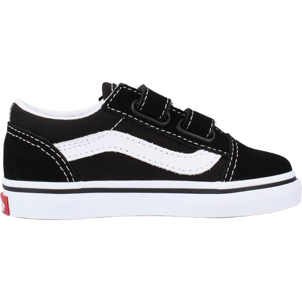 Baskets Vans Modèle Td Old Skool V Couleur Noir 4/5
