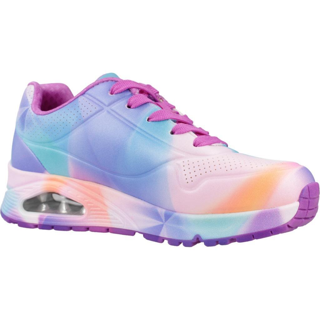 Baskets fille Skechers Uno Gen1 Prism Burst 5/5