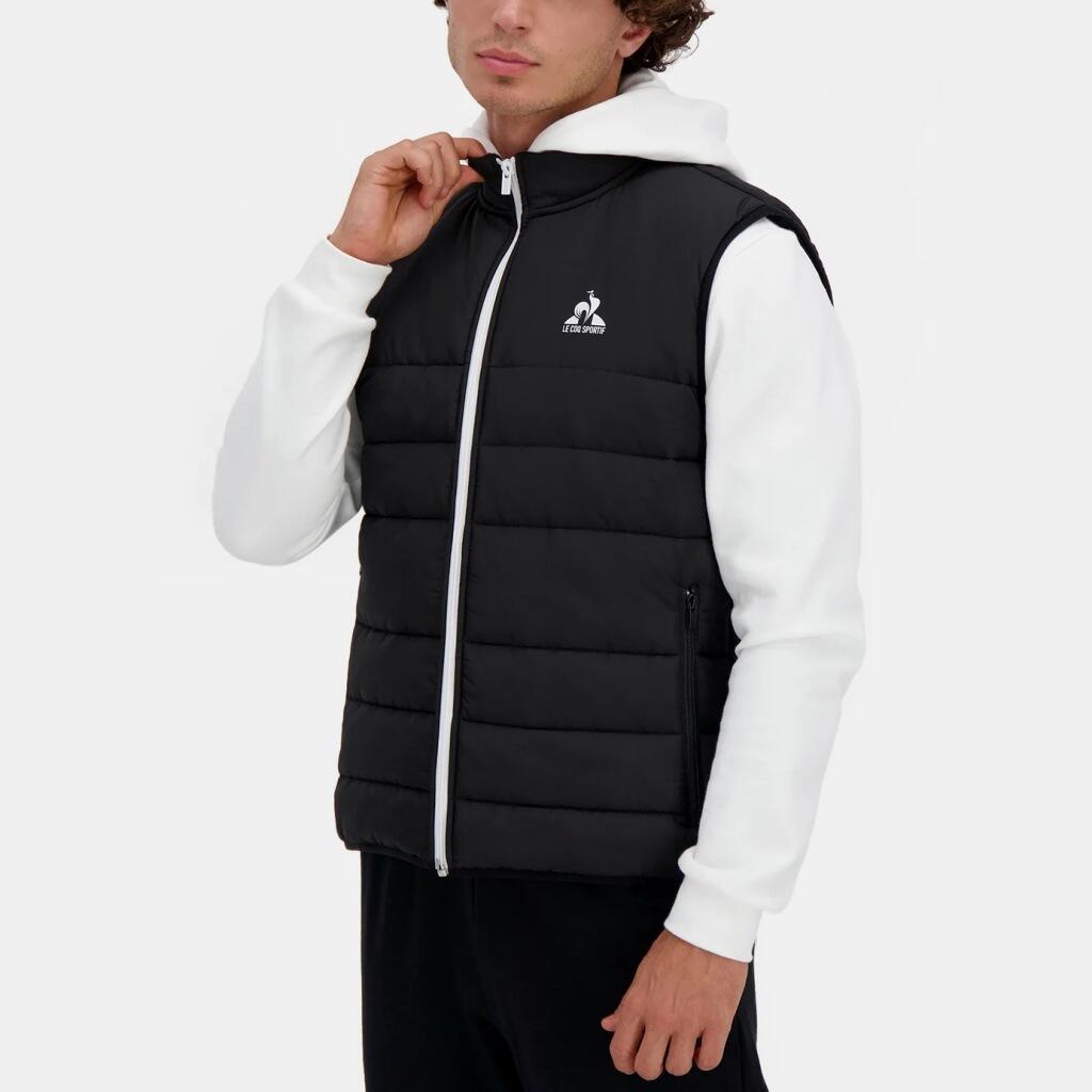Le Coq Sportif Model Contemporain Doudoune Sl N Kolor Czarny