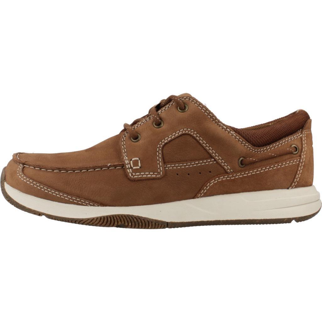 Baskets Clarks Modèle Sailview Lace Couleur Marron 2/5