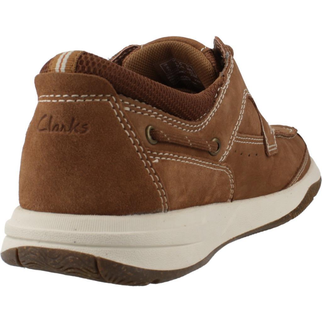Baskets Clarks Modèle Sailview Lace Couleur Marron 3/5