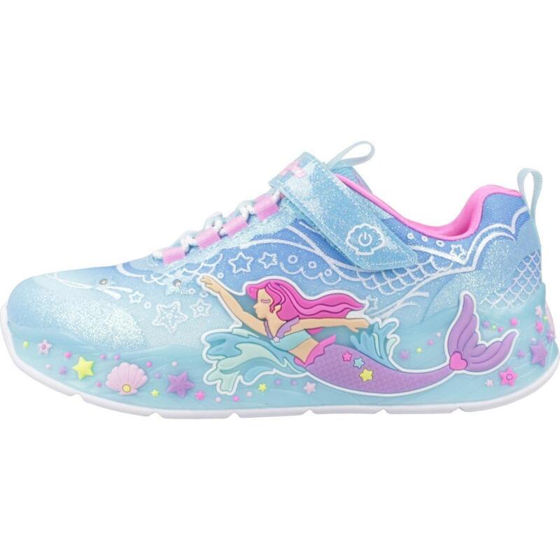 Pantofi sport copii Skechers Mermaid Dreams, Albastru
