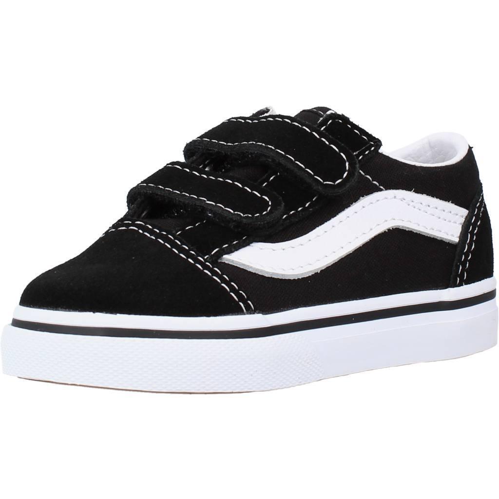 Vans - Baskets Vans Modèle Td Old Skool V Couleur Noir - Chaussures De Sport - Noir - Decathlon