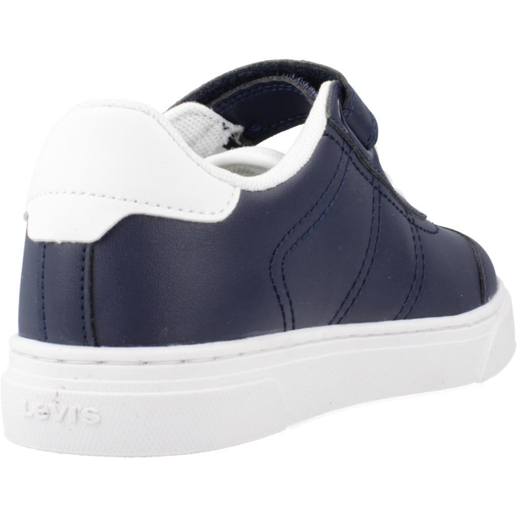 Baskets Levi's Modèle Tustin Couleur Bleu 3/5