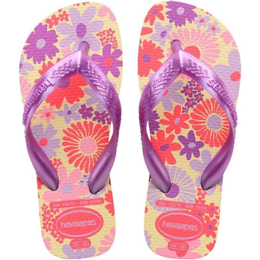 HAVAIANAS Infradito Havaianas Modello Hav Kids Flores Colore Viola