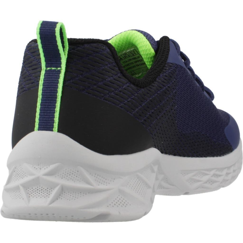 Baskets Skechers Modèle Microspec Ii Couleur Bleu 3/5