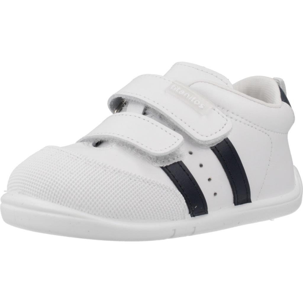 Scarpe Da Ginnastica Titanitos Modello B500 Amancio Colore Bianco 1/5