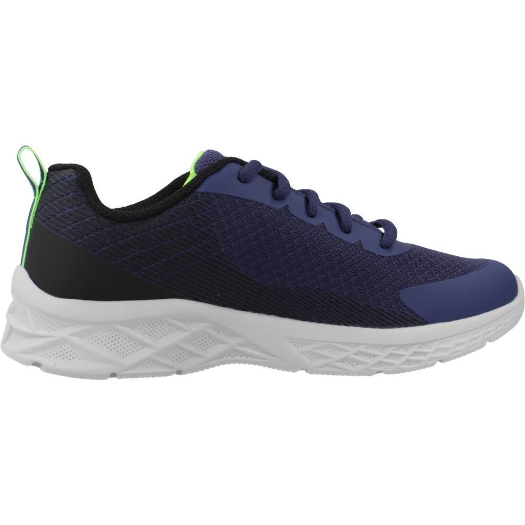 Baskets Skechers Modèle Microspec Ii Couleur Bleu 4/5