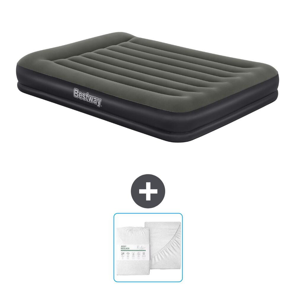 BESTWAY Luchtbed Bestway - 2P - 203x152x36 cm + Accessoire CB24