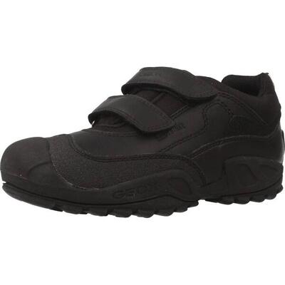 Sneakers geox model j new savage boy b a kleur zwart