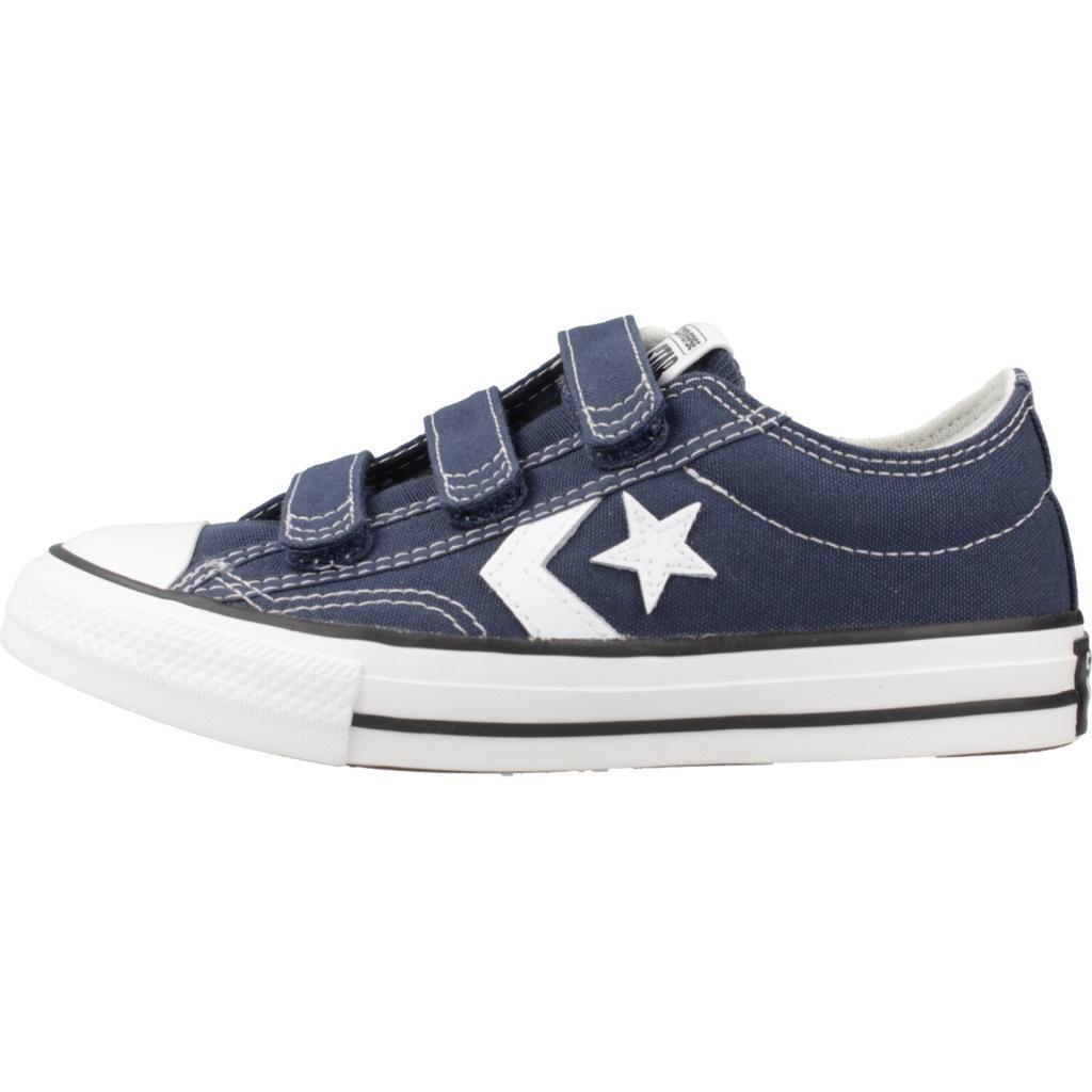 Baskets Converse Modèle Star Player 76 Easy On Couleur Bleu 2/5