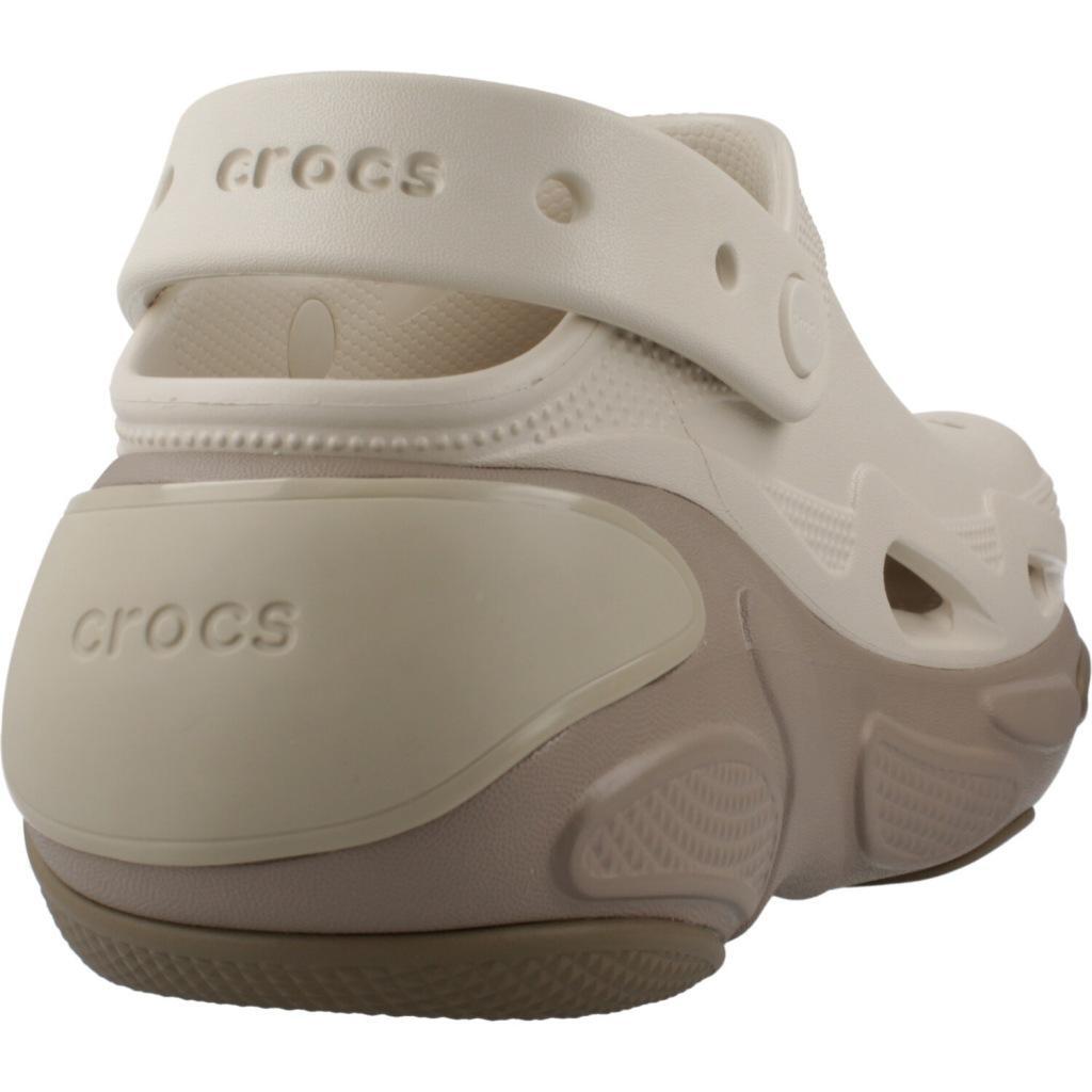 Baskets Crocs Modèle Bubble Crush Clog U Couleur Beige 3/5