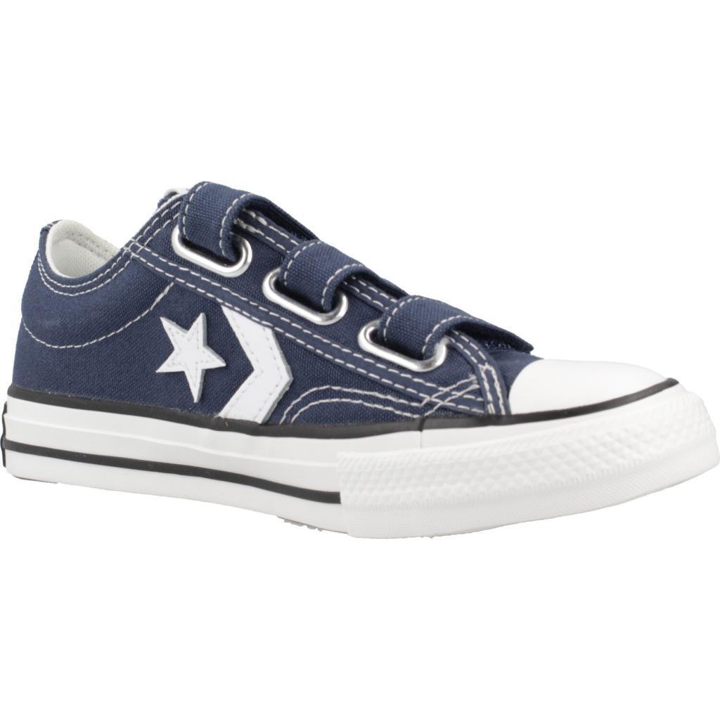 Baskets Converse Modèle Star Player 76 Easy On Couleur Bleu 5/5