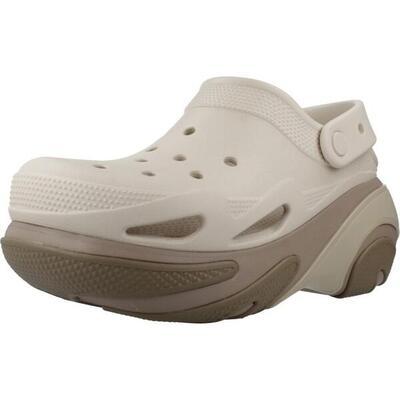 Zuecos Mujer Crocs Bubble Crush Clog U Negro