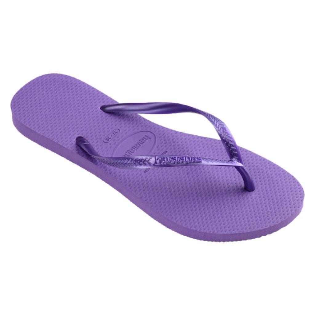 Claquettes Havaianas Modèle Slim Couleur Violet 2/5