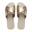 Flip-flops Havaianas Model 4148866h Culoare Aur