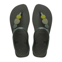 Claquettes Havaianas Modèle Flash Urban Plus Couleur Vert