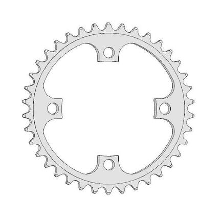 Esjot tandwiel RE Bosch,Yamaha Bafang,Brose 1/2x3/32 alu 38T